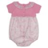 Picture of Granlei Baby Girls Knit & Floral Romper - Fucsia Pink 