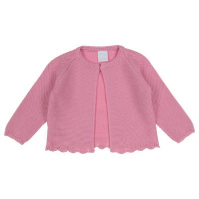 Picture of Granlei Baby Girls Knitted Cardigan - Fucsia Pink 