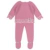 Picture of Granlei Baby Girls Soft Knit ZigZag Sweater & Pant Set X 2 - Fucsia Pink White