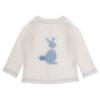 Picture of Granlei Baby Boys Soft Knit Bunny Sweater & Pant Set X 2 - White Blue