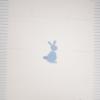 Picture of Granlei Baby Soft Knit Bunny Shawl - White Blue