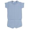 Picture of Granlei  Boys Soft Knit Polo Top & Shorts Set X 2 - Blue