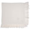 Picture of Granlei Baby Soft Knit Shawl With Wide Lace Ruffle - Ivory 