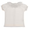 Picture of Granlei Baby Girls Soft Knit Lace Collar Jampant Set X 2 - Ivory 