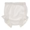 Picture of Granlei Baby Girls Soft Knit Lace Collar Jampant Set X 2 - Ivory 