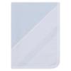 Picture of Deolinda Baby Boys Bombon Shawl Blanket - White Blue