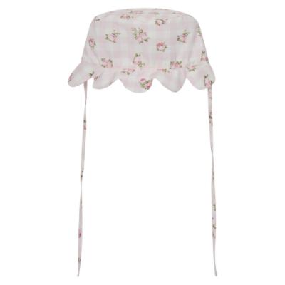 Picture of Deolinda Baby Girls Maria Floral Sun Hat - Pink White