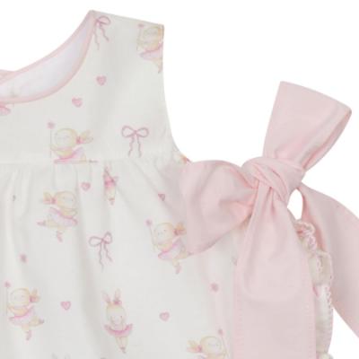 Picture of Deolinda Baby Girls Ballerina Dress & Bloomers Set X 2 - White Pink