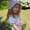 Picture of Deolinda Baby Girls Fresh Cherry Print Sun Hat - Pink Red