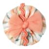 Picture of Miranda Girls Tulle & Floral Hair Accessory - White Orange