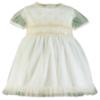 Picture of PRE ORDER Miranda  Girls Tulle & Lace Occasion Dress - Ivory 