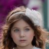 Picture of PRE ORDER Miranda Girls Tulle & Lace Hair Accessory - Ivory Beige