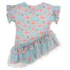 Picture of Daga Girls Magic Bow Tunic & Leggings Set X 2 - Aqua Blue Pink