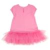 Picture of PRE ORDER Daga Girls Pink Paradise Butterfly Tulle Hem Dress  - Fucsia Pink