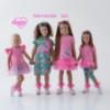 Picture of Daga Girls Pink Paradise Tunic & Leggings Set X 2 - Fucsia Pink Blue