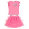 Picture of PRE ORDER Daga Girls Pink Paradise Top & Tulle Skirt Set X 2 - Fucsia Pink 