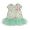 Picture of Daga Girls More Sugar AOP Print Tulle Hem Dress  - Fucsia Pink Green