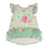 Picture of PRE ORDER Daga Girls More Sugar Ruffle Tunic & Capri Leggings Set X 2 - Green Fucsia Pink