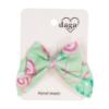 Picture of Daga Girls More Sugar Lollipop Print Bow Hairclip - Fucsia Pink Green