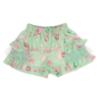 Picture of Daga Girls More Sugar Top & Ruffle Skorts Set X 2 - White Green Fucsia 