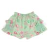 Picture of Daga Girls More Sugar Top & Ruffle Skorts Set X 2 - White Green Fucsia 