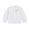 Picture of A Dee Heavenly Hydrangea Carrie Puff Sleeve Cardi - Bright White