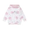 Picture of A Dee Heavenly Hydrangea Charlotte Print Hoody Cycling Short Set X 2 - Bright White