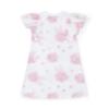 Picture of A Dee Heavenly Hydrangea Cali Sweat Dress With Large Bow - Bright White