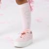 Picture of PRE ORDER A Dee Heavenly Hydrangea Charleigh Bow Knee High Socks - Pink Blossom