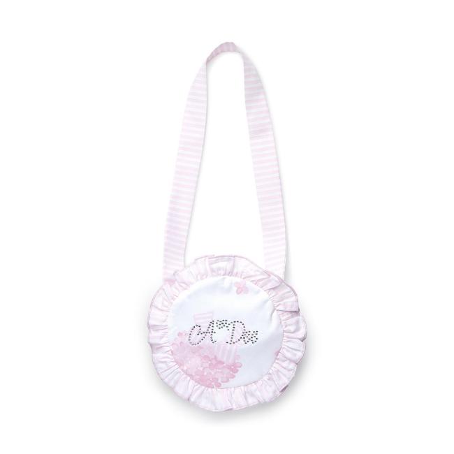 Picture of A Dee Heavenly Hydrangea Carly Print Handbag - Bright White 