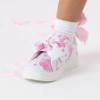 Picture of A Dee Heavenly Hydrangea Bowie Print Trainer - Pink Blossom