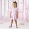 Picture of PRE ORDER A Dee Heavenly Hydrangea Trixie Skirt Set - Pink Blossom