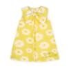 Picture of A Dee Daisy Dreamer Dottie Daisy Print A Line Dress - Daisy Yellow