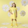 Picture of A Dee Daisy Dreamer Danica T-shirt Dress - Daisy Yellow 