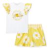 Picture of A Dee Daisy Dreamer Dorothea Daisy Short Set X 2 - Bright White 