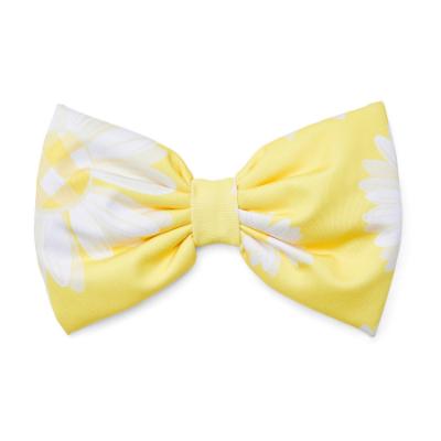 Picture of A Dee Daisy Dreamer Delores Daisy Print Bow Hairclip - Daisy Yellow