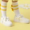 Picture of PRE ORDER A Dee Patty Platform Trainer - Bright White