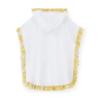 Picture of A Dee Daisy Dreamer Bubbles Frill Poncho - Daisy Yellow