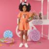 Picture of A Dee Lollipop Love Darcy Sweat Playsuit - Coraline