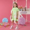 Picture of A Dee Lollipop Love Danica T-shirt Handbag Dress - Tropical Green