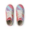 Picture of A Dee Jazzy Lollipop Love Print High Top Canvas Trainers - Coraline