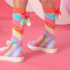 Picture of A Dee Lollipop Love Eliza Stripe Knee High Socks - Coraline