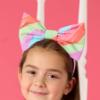 Picture of A Dee Lollipop Love Esther Stripe Bow Headband - Coraline