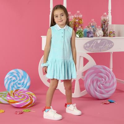 Picture of A Dee Lollipop Love Terrie Terry Tennis Dress - Turquoise