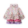 Picture of A Dee Pop Hearts Emelye Heart Print Jacket - Pink Gloss