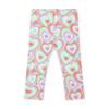 Picture of A Dee Pop Hearts Erin Colourblock Legging Set X 2 - Pink Gloss