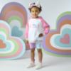 Picture of A Dee Pop Hearts Eloise Hoody Cycling Set X 2 - Bright White