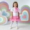 Picture of A Dee Pop Hearts Tulle Party Dress - Pink Gloss 