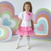 Picture of A Dee Pop Hearts Tulle Party Dress - Pink Gloss 