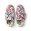 Picture of A Dee Pop Hearts Bowie Print Trainer - Pink Gloss